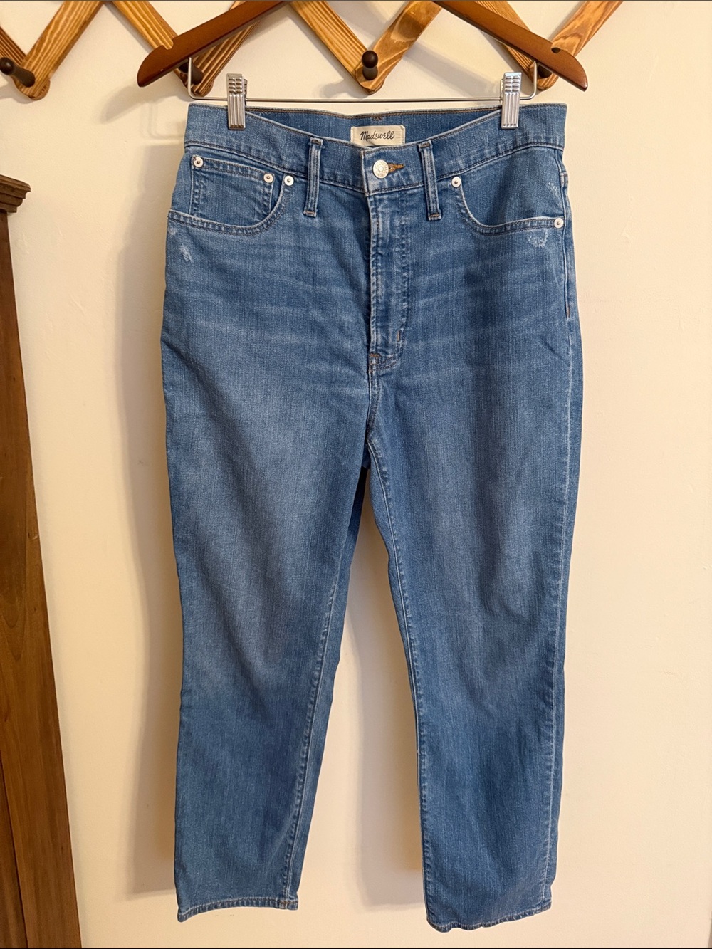 Madewell The Perfect Vintage Crop Jean Straight-Leg